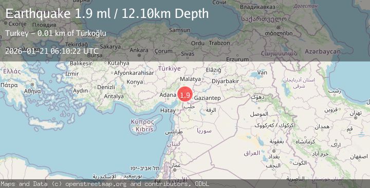 Map of CENTRAL TURKEY