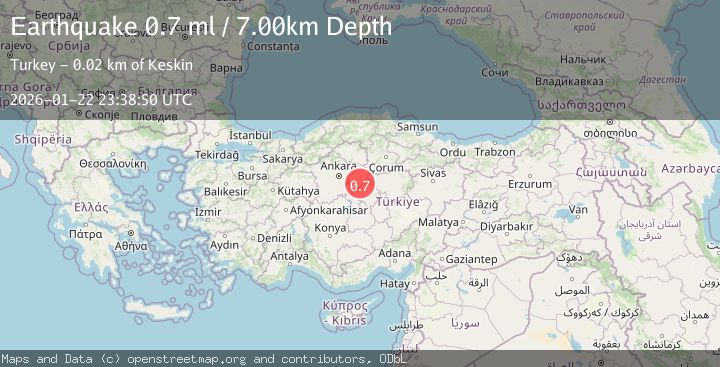 Map of CENTRAL TURKEY