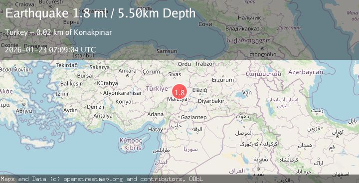 Map of CENTRAL TURKEY