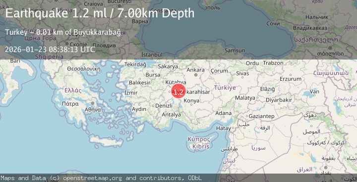 Map of WESTERN TURKEY