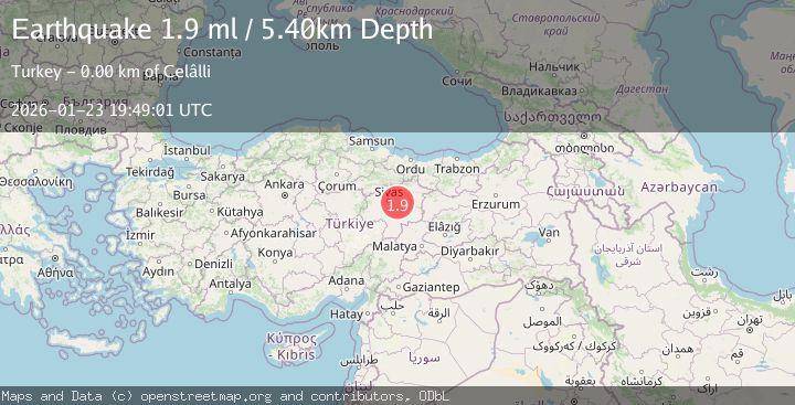 Map of CENTRAL TURKEY