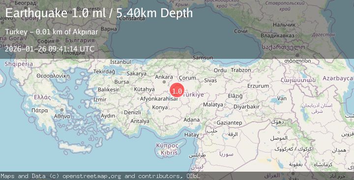Map of CENTRAL TURKEY