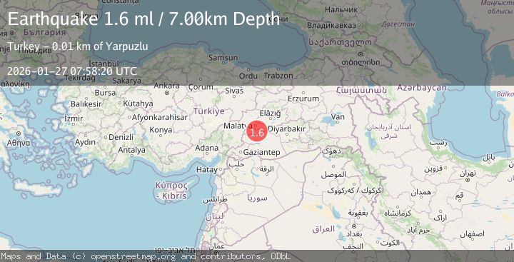 Map of CENTRAL TURKEY