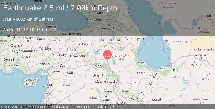 Map of TURKEY-IRAN BORDER REGION
