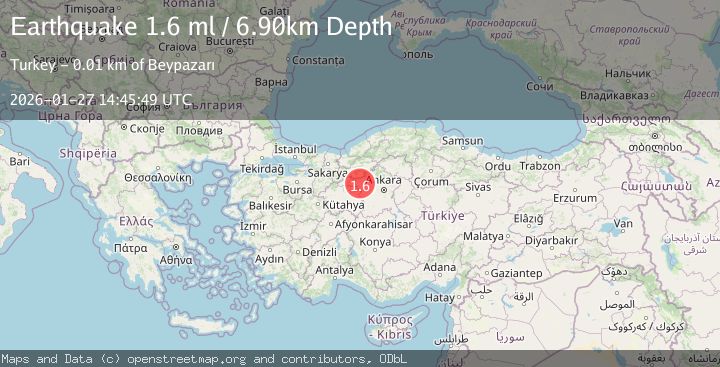 Map of CENTRAL TURKEY