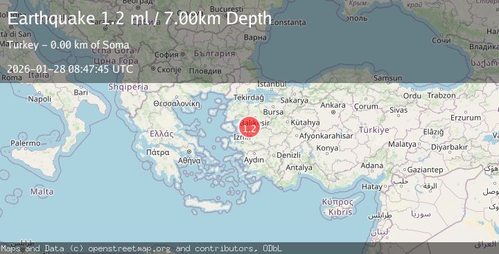 Map of WESTERN TURKEY