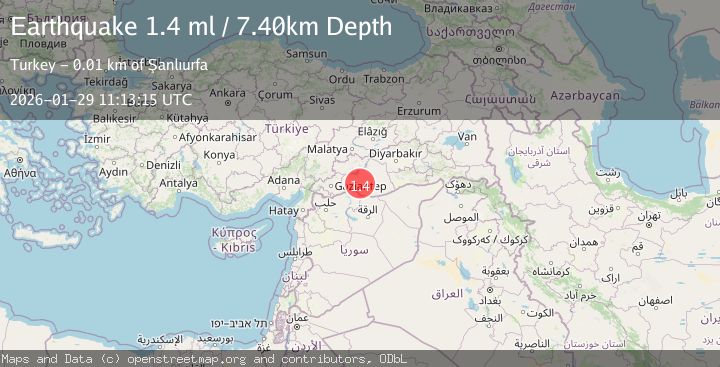 Map of EASTERN TURKEY