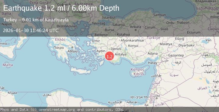 Map of WESTERN TURKEY