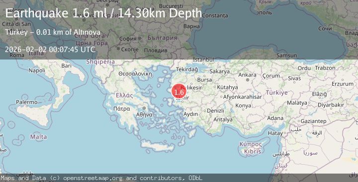 Map of NEAR THE COAST OF WESTERN TURKEY