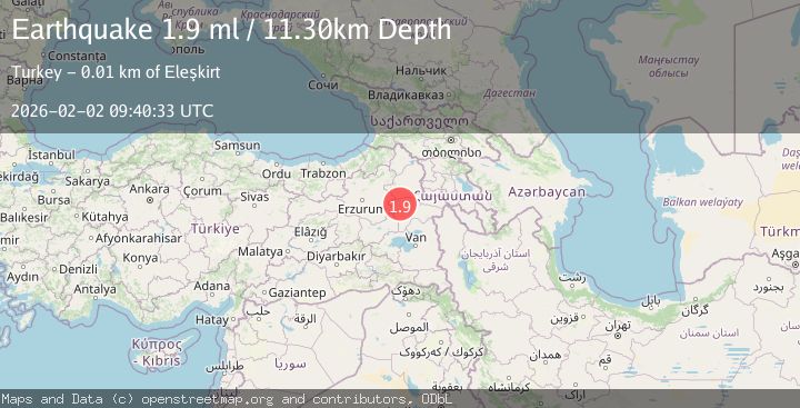 Map of EASTERN TURKEY