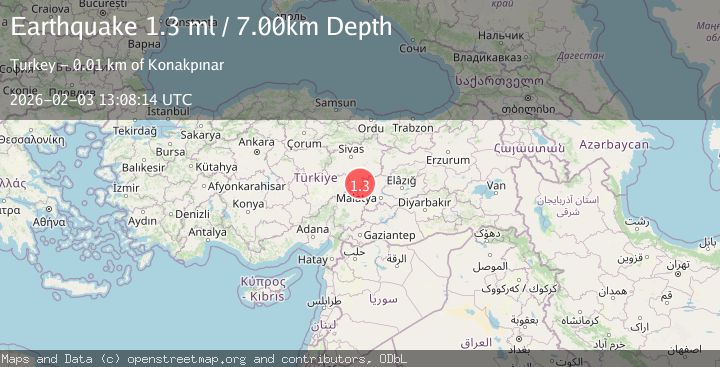 Map of CENTRAL TURKEY