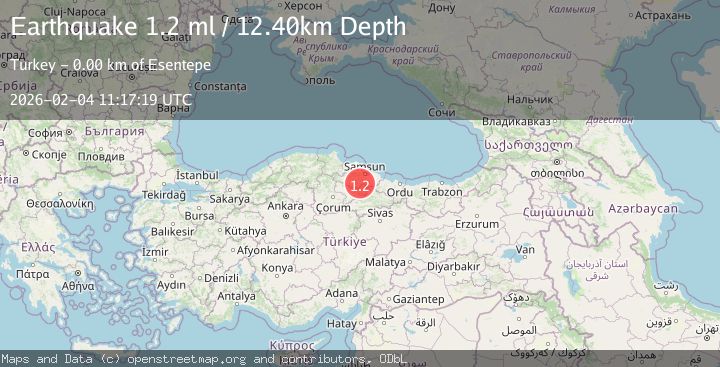 Map of CENTRAL TURKEY
