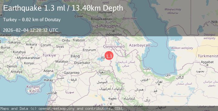 Map of TURKEY-IRAN BORDER REGION