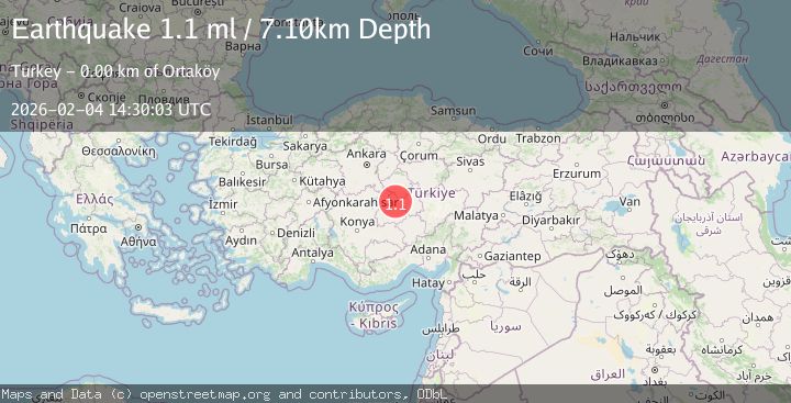 Map of CENTRAL TURKEY