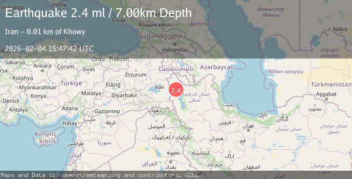 Map of TURKEY-IRAN BORDER REGION