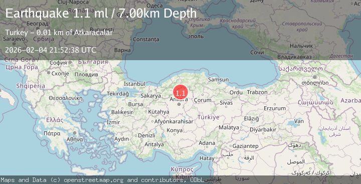 Map of CENTRAL TURKEY