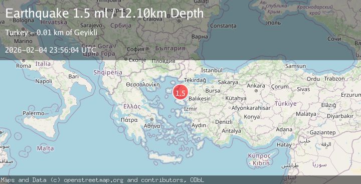 Map of NEAR THE COAST OF WESTERN TURKEY