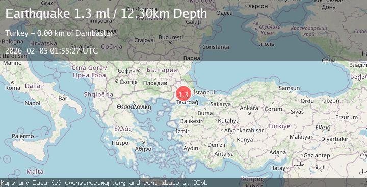 Map of WESTERN TURKEY