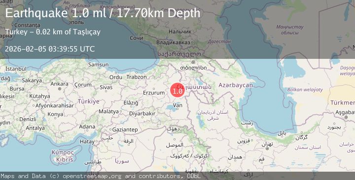 Map of EASTERN TURKEY