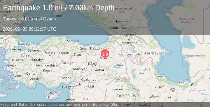 Map of EASTERN TURKEY