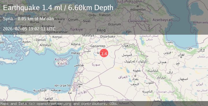 Map of TURKEY-SYRIA BORDER REGION