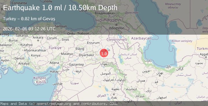 Map of EASTERN TURKEY