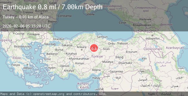 Map of CENTRAL TURKEY