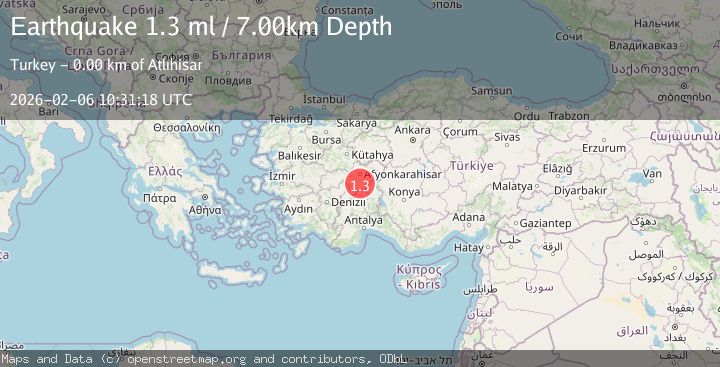 Map of WESTERN TURKEY