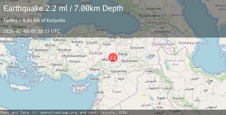 Map of EASTERN TURKEY
