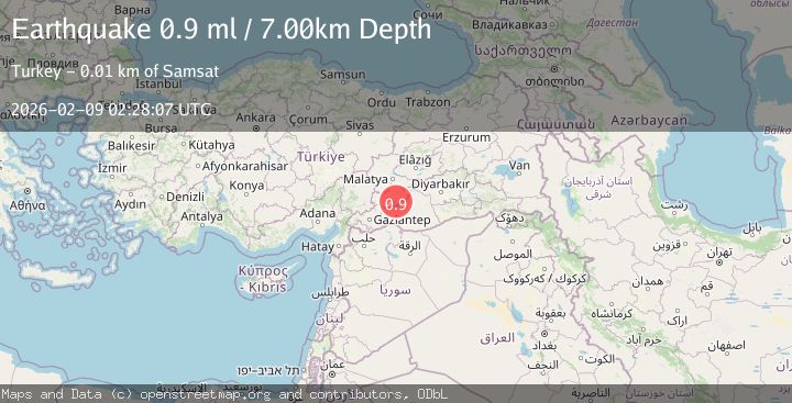 Map of EASTERN TURKEY