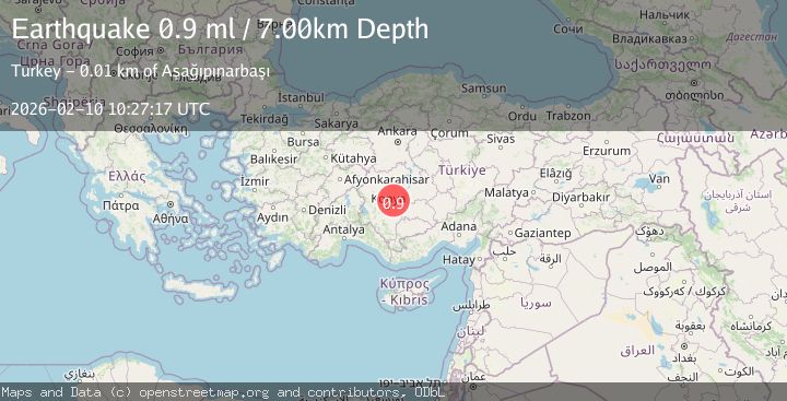 Map of CENTRAL TURKEY