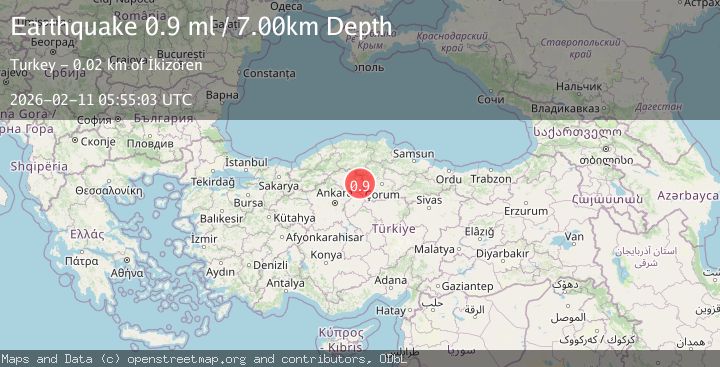 Map of CENTRAL TURKEY