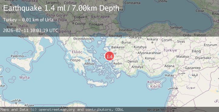 Map of NEAR THE COAST OF WESTERN TURKEY