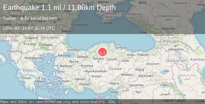 Map of CENTRAL TURKEY