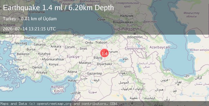 Map of EASTERN TURKEY