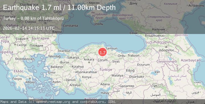 Map of CENTRAL TURKEY