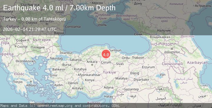 Map of CENTRAL TURKEY