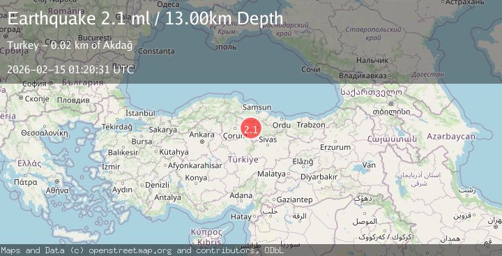 Map of CENTRAL TURKEY