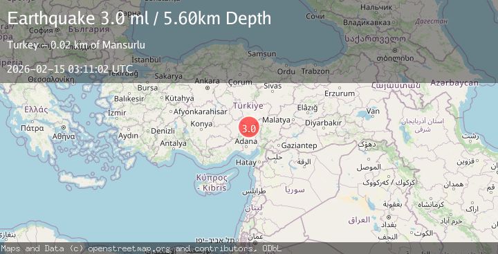 Map of CENTRAL TURKEY