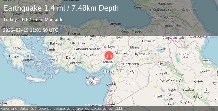 Map of CENTRAL TURKEY