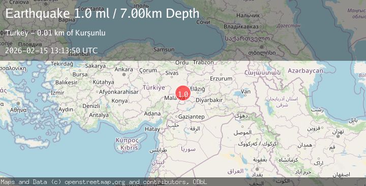 Map of CENTRAL TURKEY