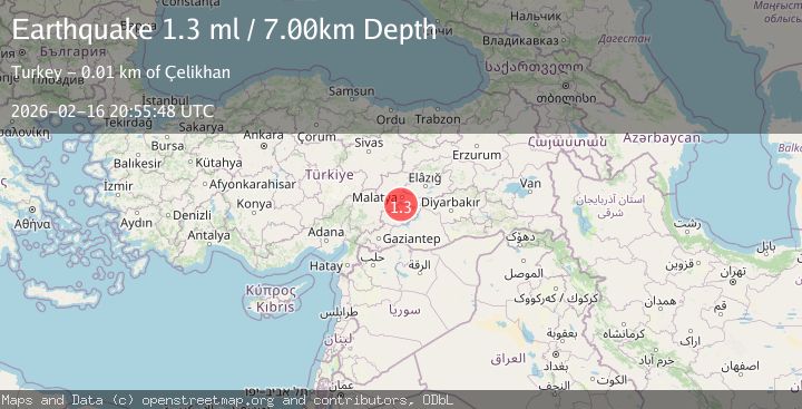 Map of EASTERN TURKEY