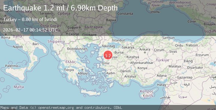Map of WESTERN TURKEY
