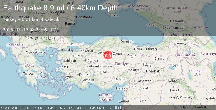 Map of CENTRAL TURKEY