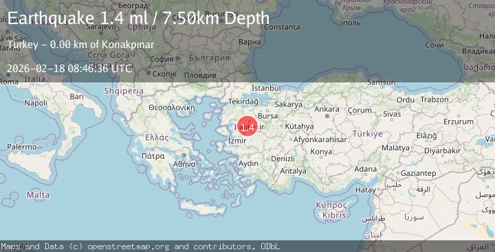 Map of WESTERN TURKEY