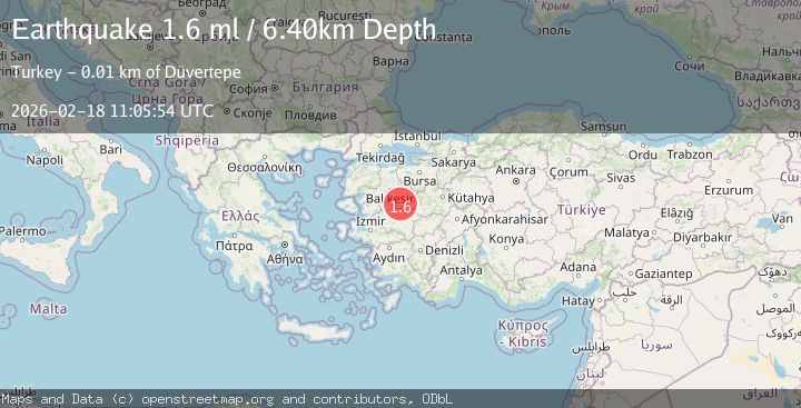 Map of WESTERN TURKEY