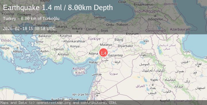 Map of CENTRAL TURKEY