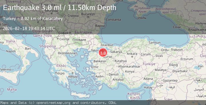 Map of WESTERN TURKEY