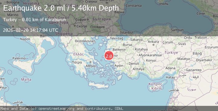 Map of NEAR THE COAST OF WESTERN TURKEY