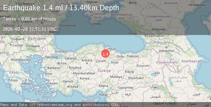 Map of CENTRAL TURKEY